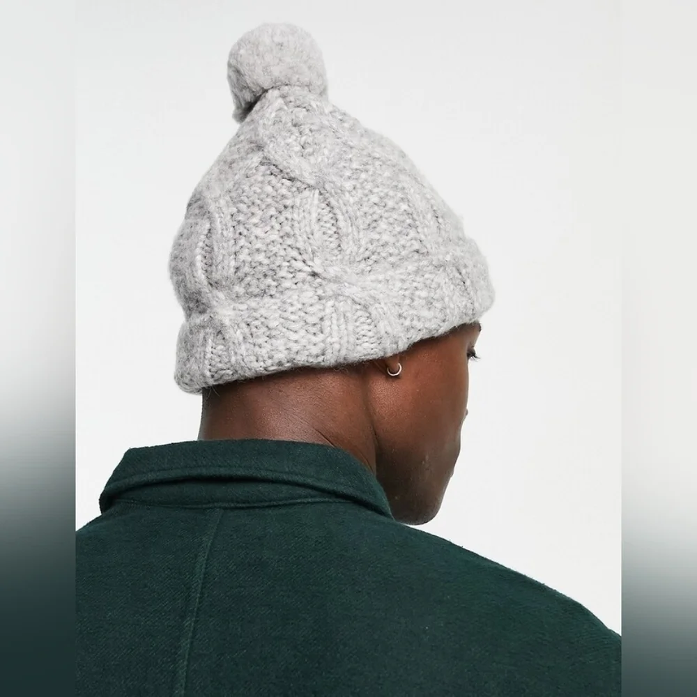 🌻NWT Ted Baker Men's Ivur Pom-Pom Hat, One Size, Wool Blend